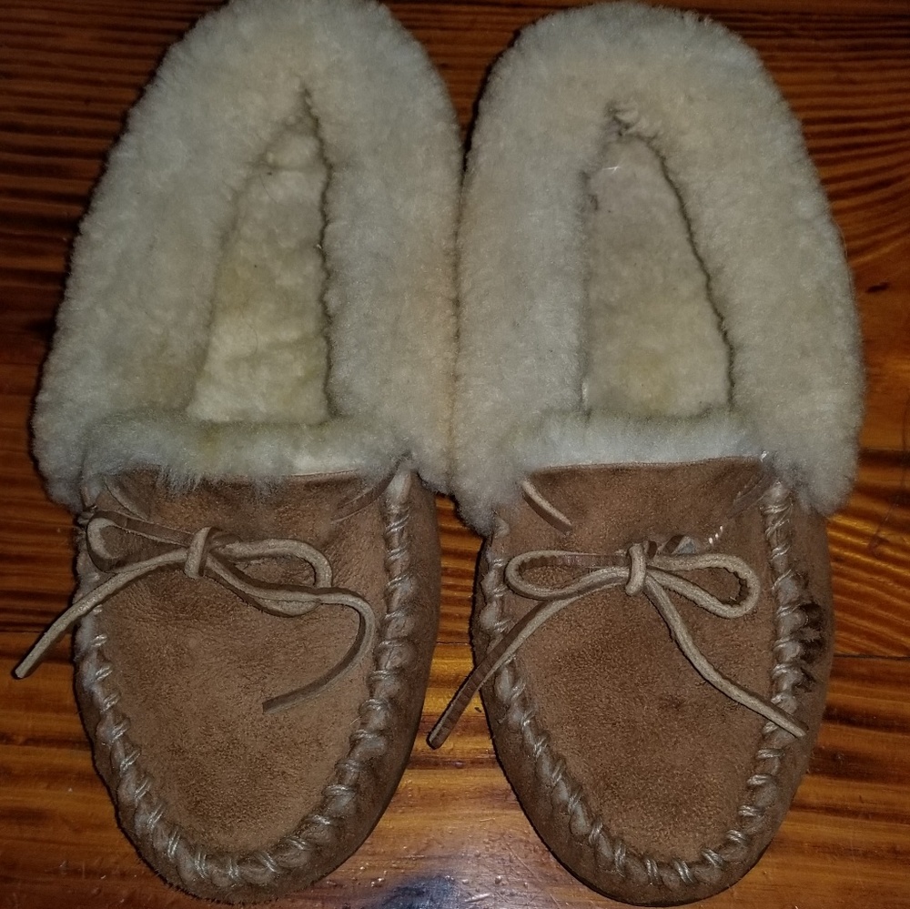 Ll bean sheepskin slippers